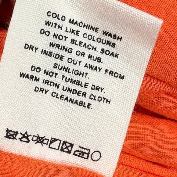 Aureta Sophia Bustier Size XL Flame Orange Women's AETA-WS9 - Picture 6 of 10